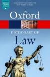 Oxford Dictionary of Law - 10Th Ed.