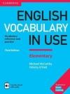 English Vocabulary In Use Elementary + Key + Online 3Rd Ed