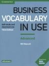 Business Vocabulary In Use Advanced Book With Answers 3Rd.