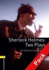 Sherlock Holmes Two Plays - Obw Playscripts 1 Book+Cd