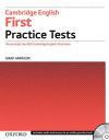 Cambridge English: First Practice Tests No Key + Audio Cd