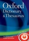 Oxford Dicitonary & Thesaurus 2Nd Ed. (Hb)